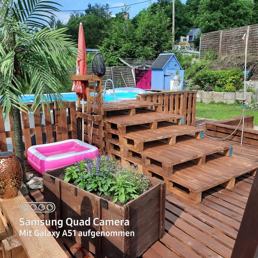 Thermalbad Wiesenbad Ferienwohnung Erz-Hostel מראה חיצוני תמונה