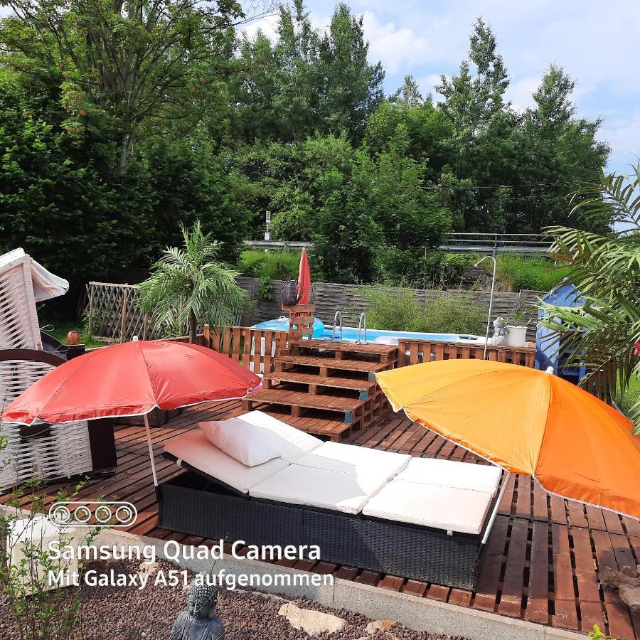 Thermalbad Wiesenbad Ferienwohnung Erz-Hostel מראה חיצוני תמונה